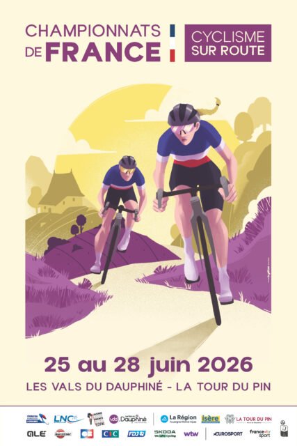 Affiche Championnats de France cyclisme sur route 2026